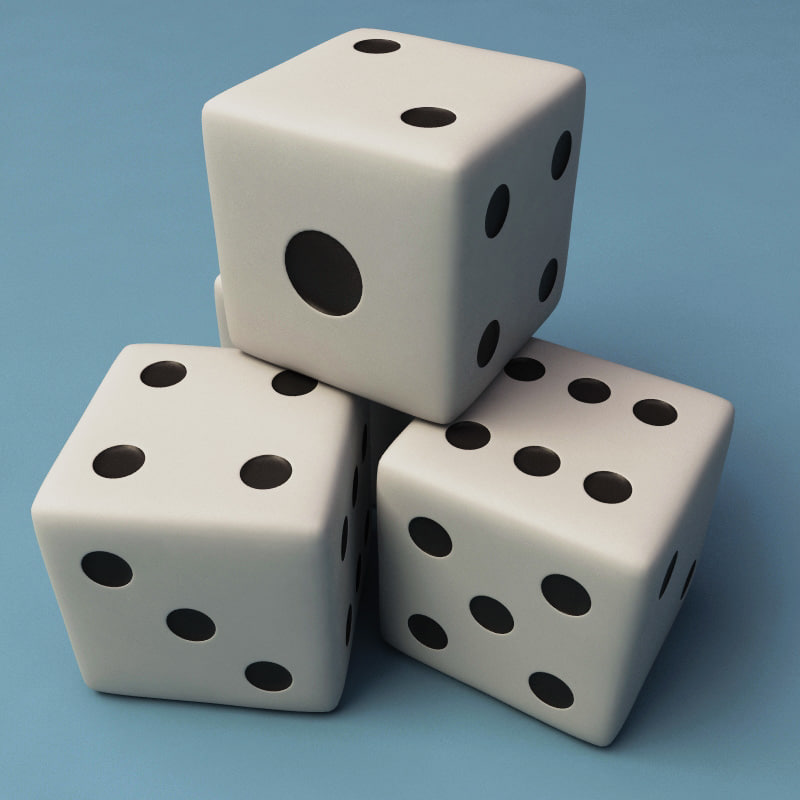 3d dice v2 model