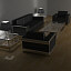 modern living room furniture 3d model
