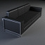 modern living room furniture 3d model