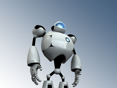 Robot 3d C4d