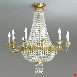 3d lamp light model