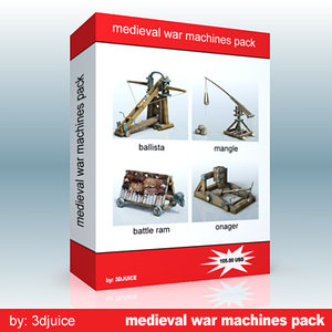 siege weapons 3d model