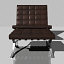barcelona chair 3d 3ds