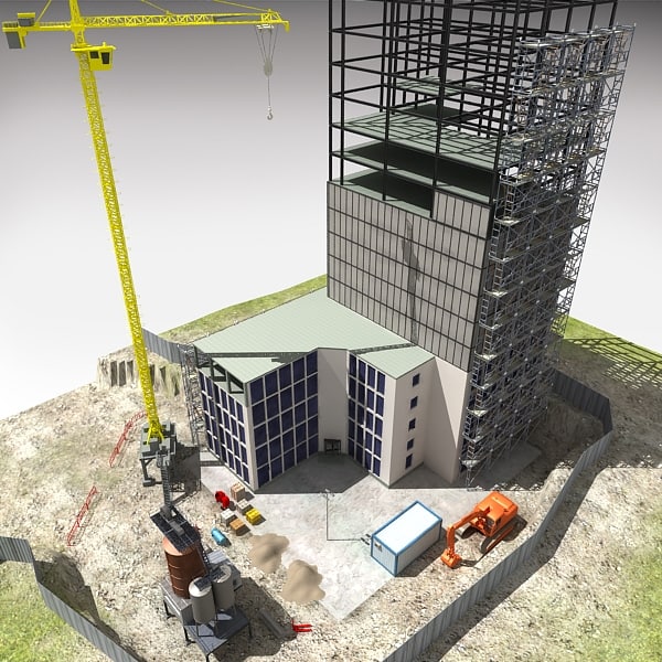 3d Construction Model