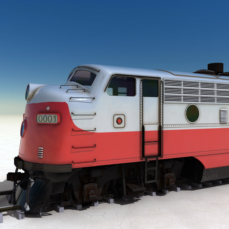 locomotive emd f7
