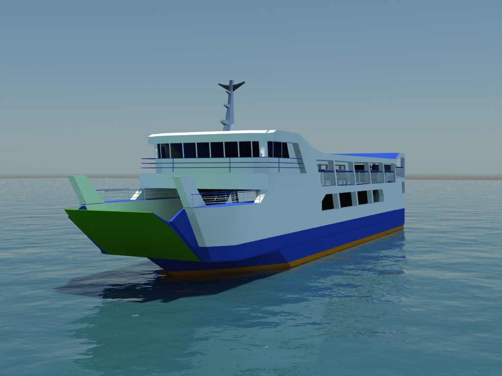 Free Ferry 3D Models for Download | TurboSquid