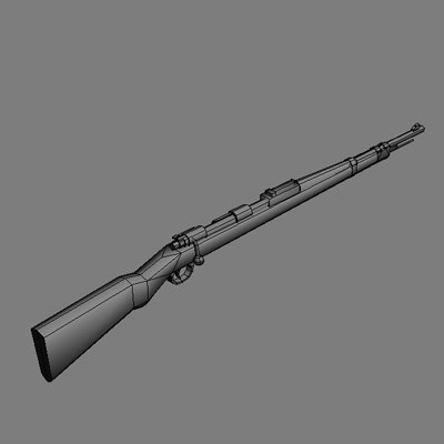 mauser98k normal maps 3d max