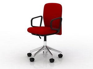 vitra office chair 3d max