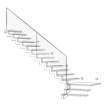modern staircase max