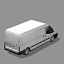 8 minibus van 3d model