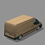 8 minibus van 3d model