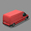 8 minibus van 3d model