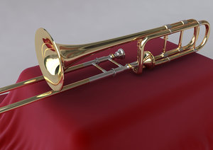 3d model trombone