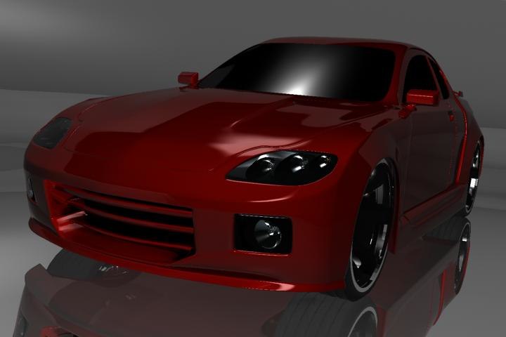 Mazda rx8 3d model