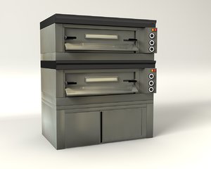 oven pizza 3d model