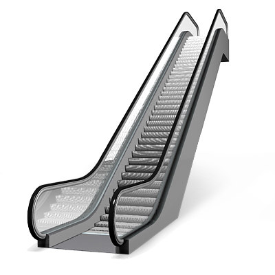 model sketchup 3d escalator 3d model walkway escalator