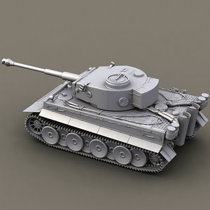3dsmax german tank tiger