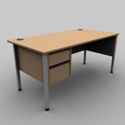 office desk 3d model