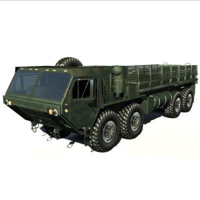 oshkosh hemmt m977 hemtt 3d model