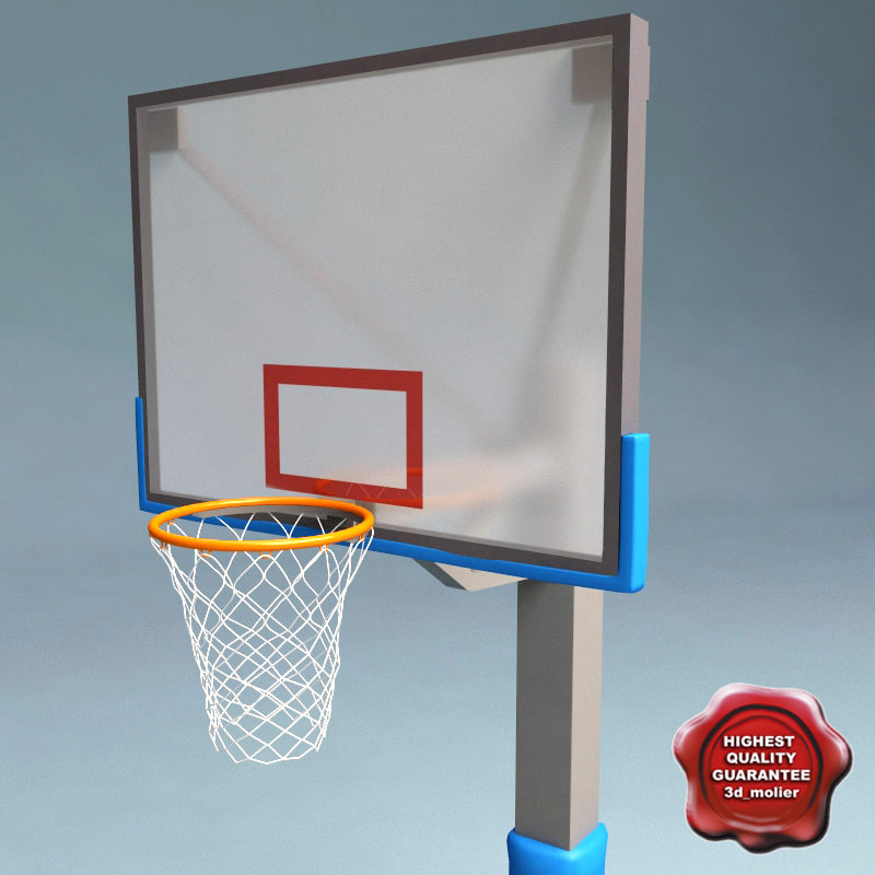 3d basketball rim