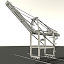 3d gantry crane model