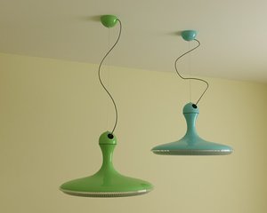 3d model lamp shandy