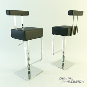 3d model place chair