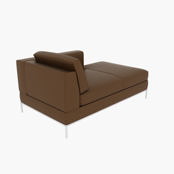 Ikea Arild Hand Chaise 3ds, Ikea Leather Chaise Lounge