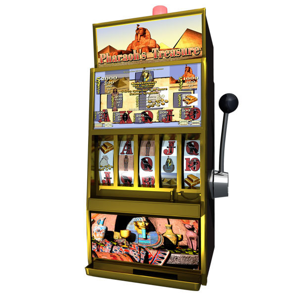 Slot machine 3d obj