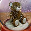 teddy bear snow globe