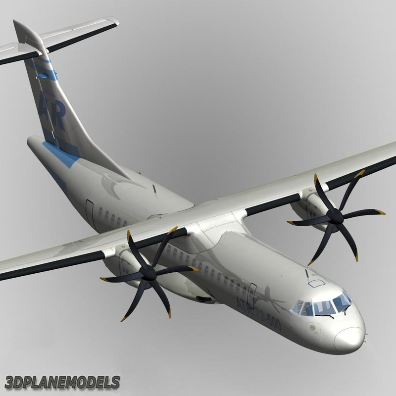 maya atr 72-500 livery 500