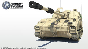 self-propelled 155 mm howitzer 3d ma
