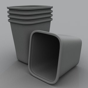 waste basket 3d model