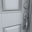 residential entry door 05 3d 3ds