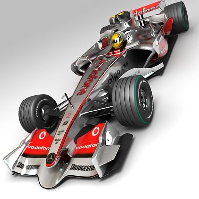 Max F1 Formula Mclaren Mercedes