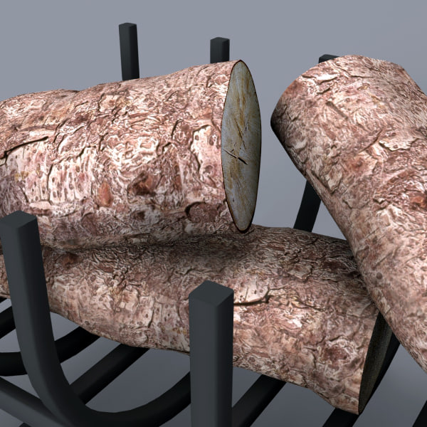 Fireplace Grate 3d 3ds