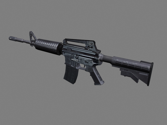 3d m4 carbine rifle