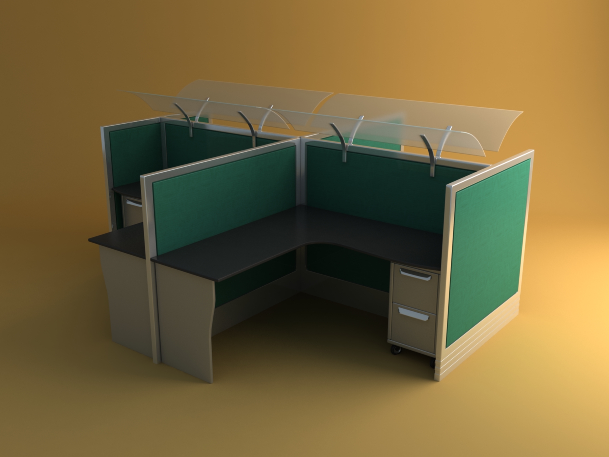 modular office desks max