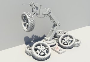 robotic hand 3d model