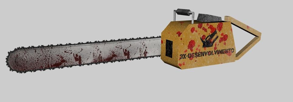 3d chainsaw model
