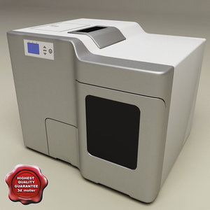 3d model of printer desktop factory