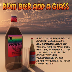 maya rum beer glass