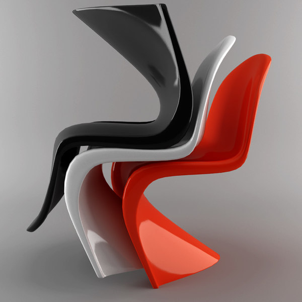 3d Model Panton Chair
