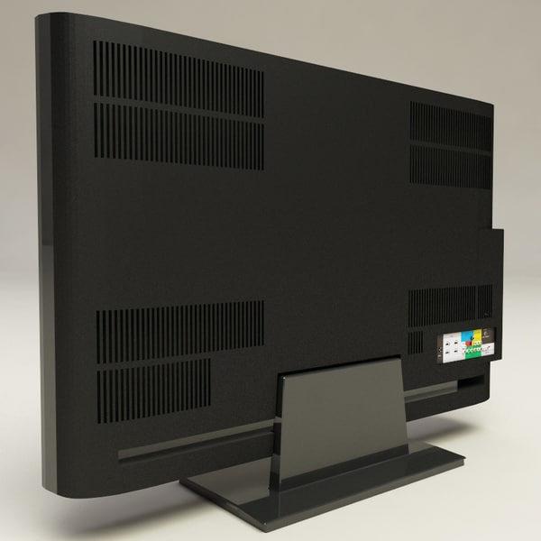 vizio tv 3d model