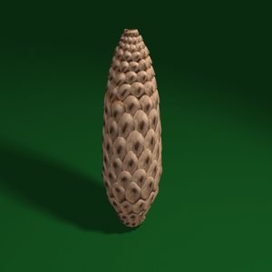 pine cone 3d max