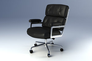 eames executive chair 3d model
