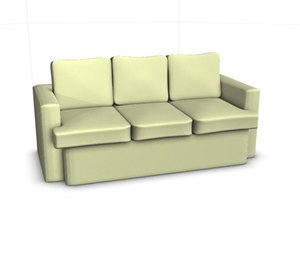 3d model of chair sofa