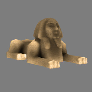 3d sphinx - model