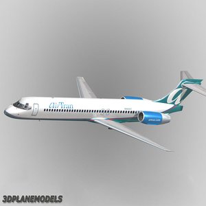 3d b717-200 air tran airways