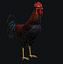 3d rooster